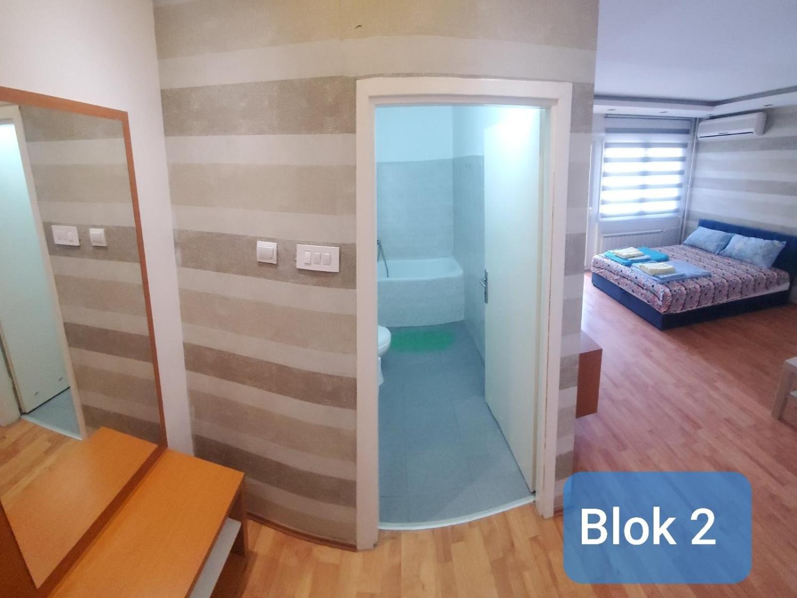 Apartman Blok Leilighet Beograd Eksteriør bilde